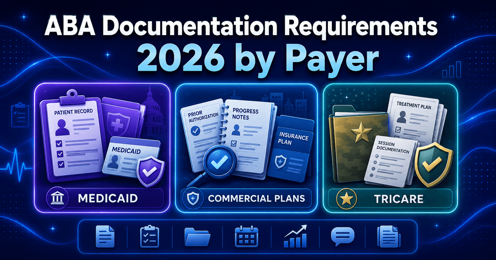 ABA Documentation Requirements 2026 by Payer