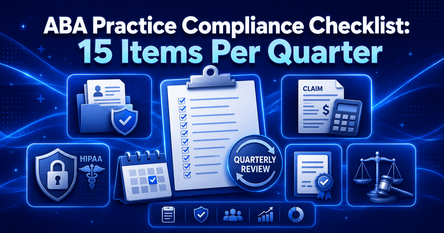 ABA Practice Compliance Checklist: 15 Items Per Quarter