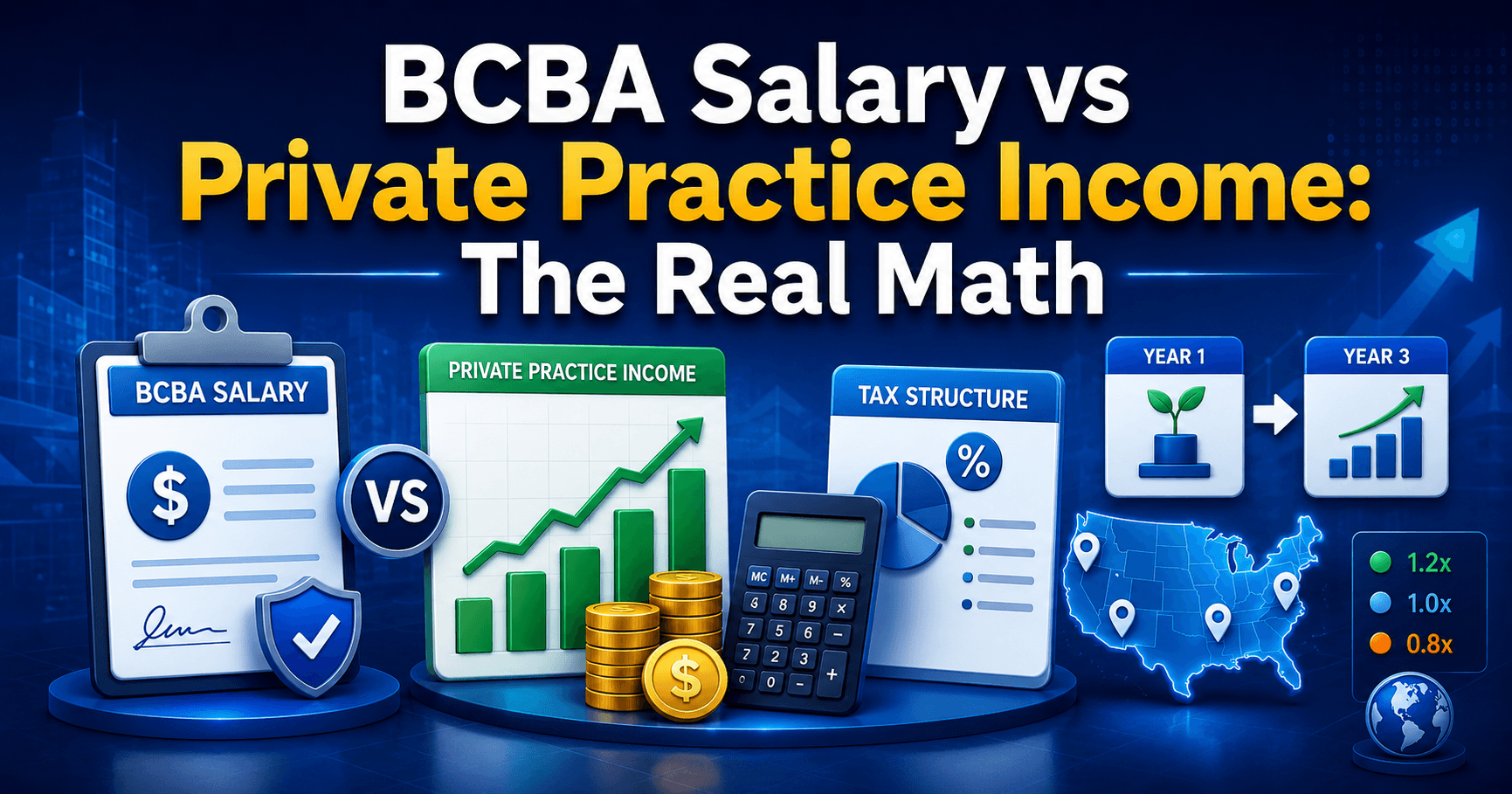 BCBA Salary vs Private Practice Income: The Real Math